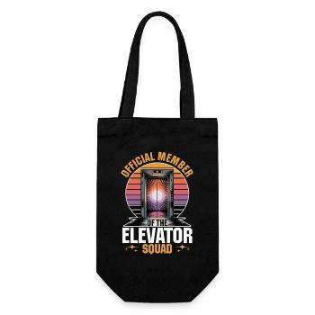 Elevator toddler & kids - Gift Bag for Bottles - black - Front