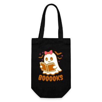 Ghost Girl Booooks - Costume d'Halloween - Sac à bouteille - noir - Devant