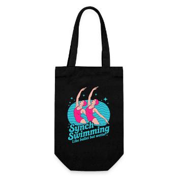 Natation synchronisée Natation artistique Sports nautiques - Sac à bouteille - noir - Devant