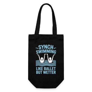 Natation synchronisée Natation artistique Sports nautiques - Sac à bouteille - noir - Devant