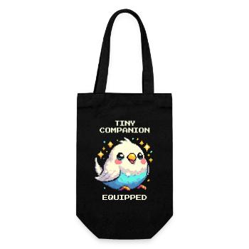 Petit compagnon équipé | Perruche - Sac à bouteille - noir - Devant