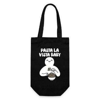 Pâtes la vista bébé - Sac à bouteille - noir - Devant