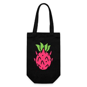 Fruit du dragon - Sac à bouteille - noir - Devant