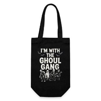 I’m With The Ghoul Gang, tenue d’Halloween - Sac à bouteille - noir - Devant