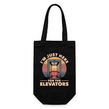 Elevator toddler & kids - Gift Bag for Bottles - black - Front