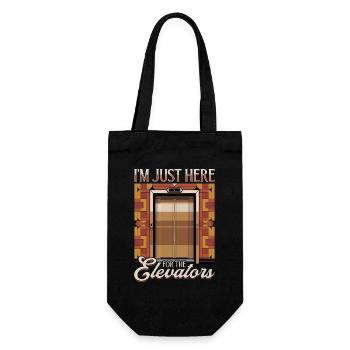 Elevator toddler & kids - Gift Bag for Bottles - black - Front