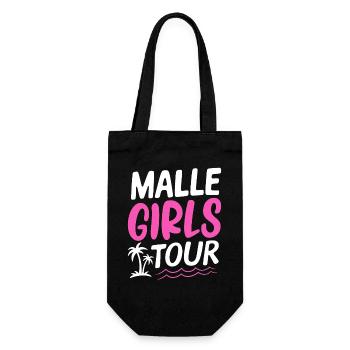 Malle Girls Tour - Geschenkbeutel für Flaschen - Schwarz - Vorne
