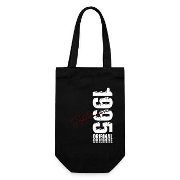 30th birthday Original September 1995 - Gift Bag for Bottles - black - Front