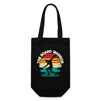Shot Put Shot Put Toe Board Warrior - Gift Bag for Bottles - black - Front