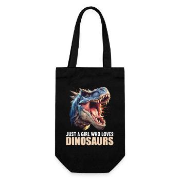 Dino Dinosaur Dinosaur - Gift Bag for Bottles - black - Front