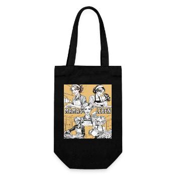 FEMME MÉNAGE VIE DE MAMAN - Sac à bouteille - noir - Devant