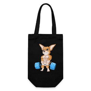 Haltérophilie Chihuahua - Sac à bouteille - noir - Devant