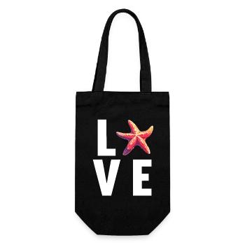 Étoile de mer Étoile de mer - Sac à bouteille - noir - Devant