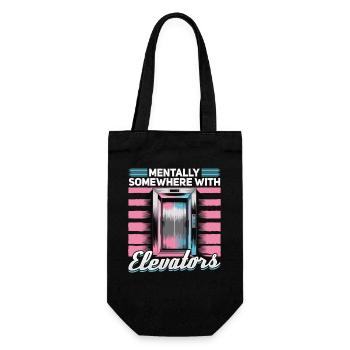 Elevator toddler & kids - Gift Bag for Bottles - black - Front