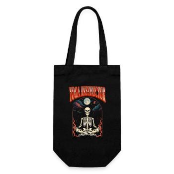 Yoga Teacher Halloween Tarot - Gift Bag for Bottles - black - Front