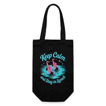 Natation synchronisée Natation artistique Sports nautiques - Sac à bouteille - noir - Devant