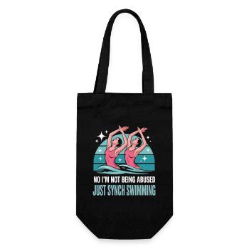 Natation synchronisée Natation artistique Sports nautiques - Sac à bouteille - noir - Devant