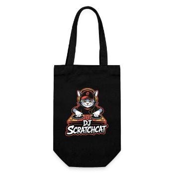 DJ Scratchcat Cat DJ Turntable Club - Sac à bouteille - noir - Devant