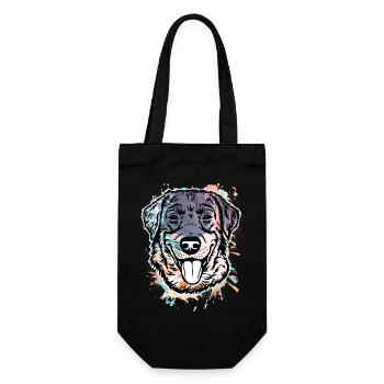 Labrador Retriever - Sac à bouteille - noir - Devant
