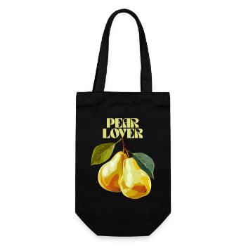 Illustration botanique de l’amateur de poires - Sac à bouteille - noir - Devant