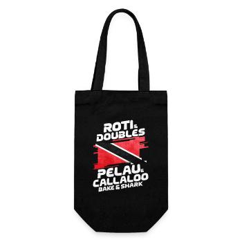 Trinidad and Tobago - Gift Bag for Bottles - black - Front