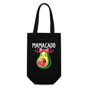 Mamacado Avocat Amoureux Fête des Mères - Sac à bouteille - noir - Devant