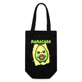 Mamacado Avocat Amoureux Fête des Mères - Sac à bouteille - noir - Devant