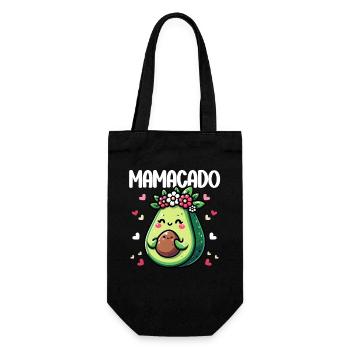 Mamacado Avocat Amoureux Fête des Mères - Sac à bouteille - noir - Devant