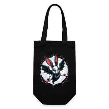 Dark Bunny Vampire Crest Vampire Vampire - Gift Bag for Bottles - black - Front