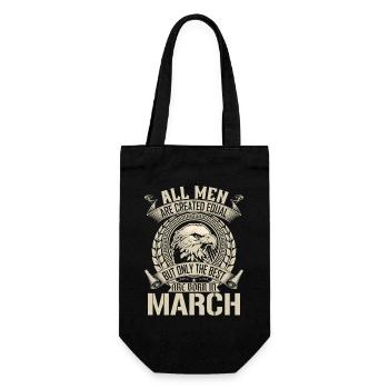 Eagle March Pride Emblem - Gift Bag for Bottles - black - Front