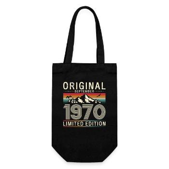 55e anniversaire Original septembre 1970 - Sac à bouteille - noir - Devant
