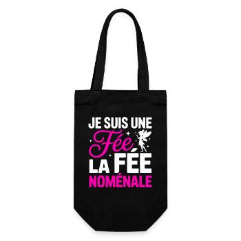 Je Suis Une Fée La Fée Noménale Humour Femme - Sac à bouteille - noir - Devant