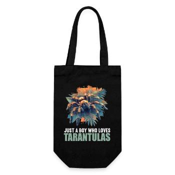 Tarantulas Tarantula - Gift Bag for Bottles - black - Front