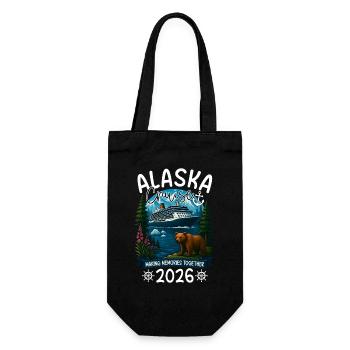 Conception de la croisière en Alaska 2026 - Sac à bouteille - noir - Devant