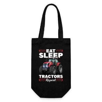 Tractor Kids Farm Lifestyle - Geschenkbeutel für Flaschen - Schwarz - Vorne