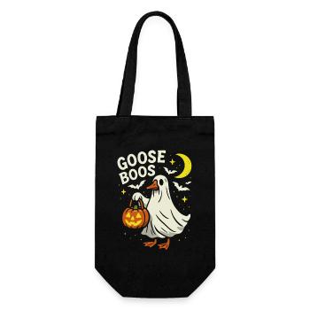 Goose Boos - Halloween Party Costume - Gift Bag for Bottles - black - Front