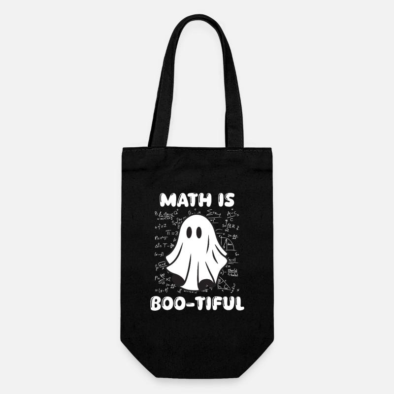 Halloween Math Is Boo-tiful Mathe Gespenst Lehrer - Geschenkbeutel für Flaschen - Schwarz