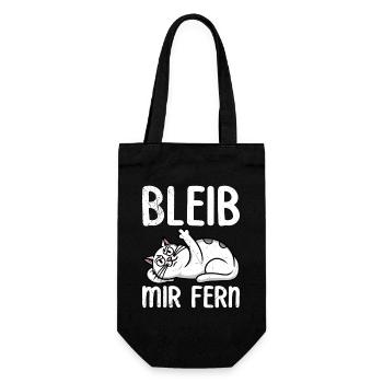 Mallorca STAY AWAY FROM ME Anti Flirt Funny - Gift Bag for Bottles - black - Front