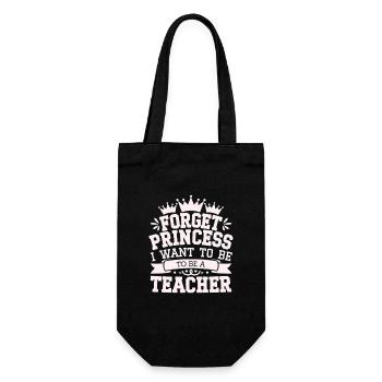 Dreams of Educators Crowned in Confidence - Gift Bag for Bottles - black - Front