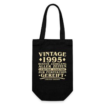 Millésime 1995 Millésime Né 30 ans - Sac à bouteille - noir - Devant