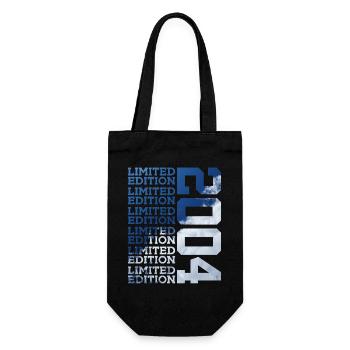 22 YEARS LIMITED EDITION 2004 22ND BIRTHDAY - Gift Bag for Bottles - black - Front