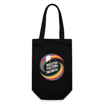 Nuestra Cultura es Infinita Latino Diversité - Sac à bouteille - noir - Devant