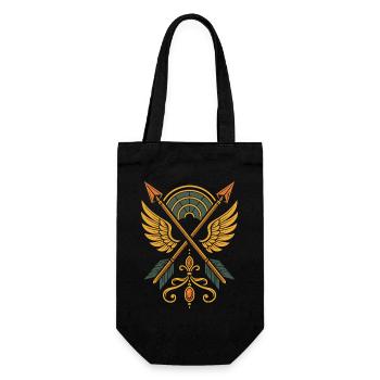 Tir à l’arc cible Archer Chasse à l’arc Conception - Sac à bouteille - noir - Devant