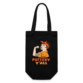 Poterie Femmes Fortes Art - Sac à bouteille - noir - Devant