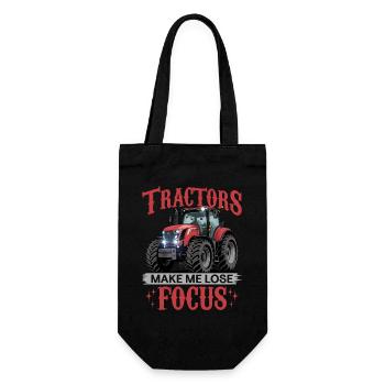 Tractor Kids Farm Lifestyle - Geschenkbeutel für Flaschen - Schwarz - Vorne
