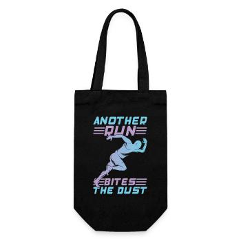 Courir une autre course mord le marathon Cadeau - Sac à bouteille - noir - Devant