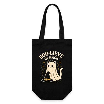 Katzengeist Zauberhaftes Halloween Design - Sac à bouteille - noir - Devant