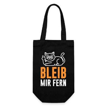Mallorca STAY AWAY FROM ME Anti Flirt Funny - Gift Bag for Bottles - black - Front