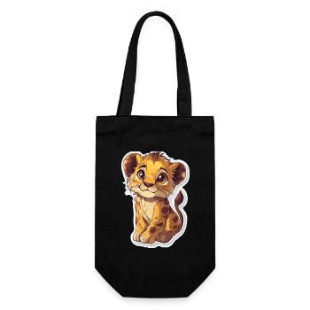 Lion - Sac à bouteille - noir - Devant
