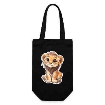 Lion - Sac à bouteille - noir - Devant